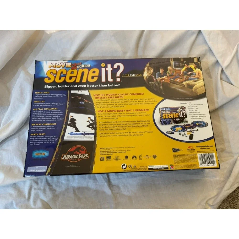 New in Box Scene It?‎ - Movie 2nd Edition - DVD Game